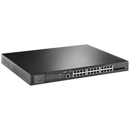 TP-Link TL-SG3428XMP Switch Gestionado Omada L2+ con 24 Puertos PoE+ y 4 SFP+ 10G